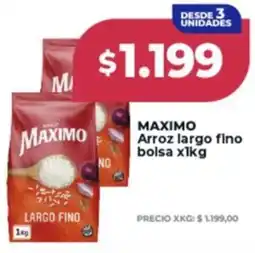 Supermayorista Vital Maximo arroz largo fino bolsa oferta