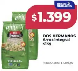 Supermayorista Vital Arroz dos hermanos integral oferta