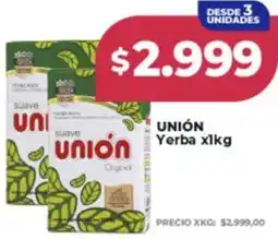 Supermayorista Vital Union yerba oferta