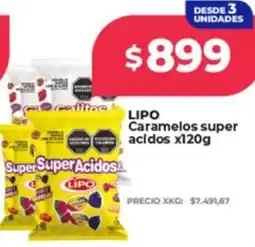 Supermayorista Vital Lipo caramelos super acidos oferta