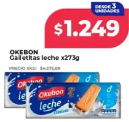 Supermayorista Vital Okebon galletitas leche oferta