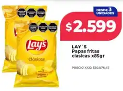 Supermayorista Vital Lay's papas fritas clasicas oferta