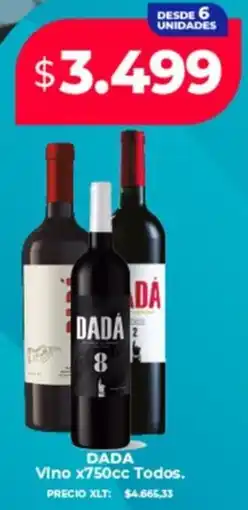 Supermayorista Vital Dada vino oferta