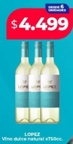 Supermayorista Vital Lopez vino dulce natural oferta