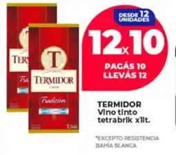 Supermayorista Vital Termidor vino tinto tetrabrik oferta