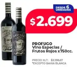 Supermayorista Vital Profugo vino especias/ frutos rojos oferta