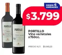 Supermayorista Vital Portillo vino varietales oferta