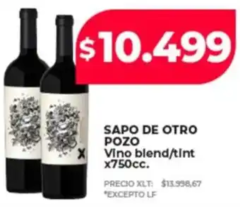 Supermayorista Vital Sapo de otro pozo vino blend/tint oferta