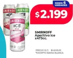 Supermayorista Vital Smirnoff aperitivo ice oferta