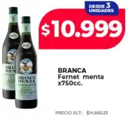 Supermayorista Vital Branca fernet menta oferta