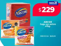 Supermayorista Vital Arcor jugo en polvo oferta