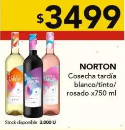 Nini Mayorista Norton cosecha tardía blanco/tinto/ rosado oferta