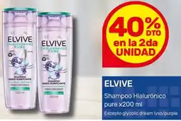 Nini Mayorista Elvive shampoo hialurónico pure oferta