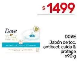 Nini Mayorista Dove jabón de toc. antibact. cuida & protege oferta