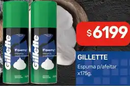 Nini Mayorista Gillette espuma p/afeitar oferta