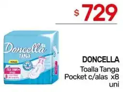 Nini Mayorista Doncella toalla tanga pocket c/alas oferta