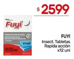 Nini Mayorista Fuyi insect. tabletas rapida acción oferta