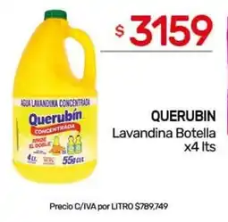Nini Mayorista Querubin lavandina botella oferta
