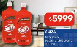 Nini Mayorista Suiza cera líquida natural y roble oscuro oferta