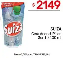 Nini Mayorista Suiza cera acond. pisos 3en1 oferta