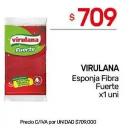 Nini Mayorista Virulana esponja fibra fuerte oferta