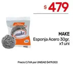 Nini Mayorista Make esponja acero oferta