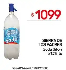 Nini Mayorista Sierra de los padres soda sifon oferta