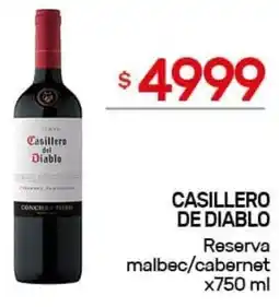 Nini Mayorista Casillero de diablo reserva malbec/cabernet oferta