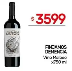 Nini Mayorista Finjamos demencia vino malbec oferta
