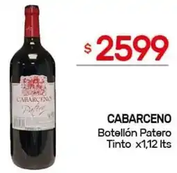 Nini Mayorista Cabarceno botellón patero tinto oferta