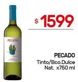 Nini Mayorista Pecado tinto/bco.dulce nat. oferta