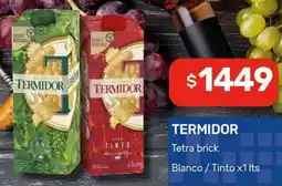 Nini Mayorista Termidor tetra brick blanco / tinto oferta