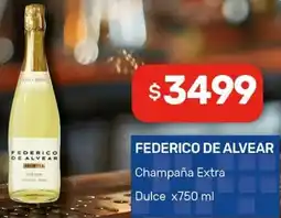 Nini Mayorista Federico de alvear champaña extra dulce oferta