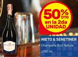 Nini Mayorista Nieto & senetiner champaña brut nature oferta