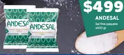 Nini Mayorista Andesal sal fina paquete oferta