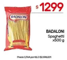 Nini Mayorista Badaloni spaghetti oferta