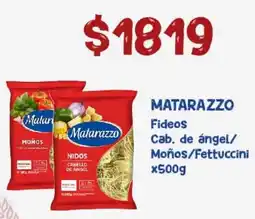 Nini Mayorista Matarazzo fideos cab. de ángel/ moños/fettuccini oferta