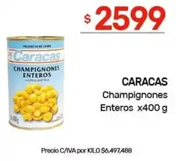 Nini Mayorista Caracas champignones enteros oferta