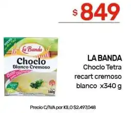 Nini Mayorista La banda choclo tetra recart cremoso blanco oferta