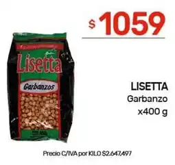 Nini Mayorista Lisetta garbanzo oferta