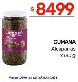 Nini Mayorista Cumana alcaparras oferta