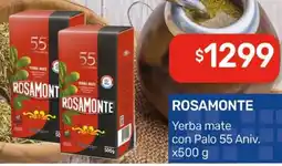 Nini Mayorista Rosamonte yerba mate con palo 55 aniv. oferta