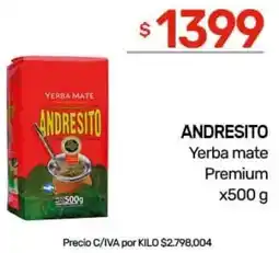 Nini Mayorista Andresito yerba mate premium oferta