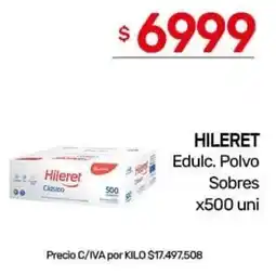Nini Mayorista Hileret edulc. polvo sobres oferta