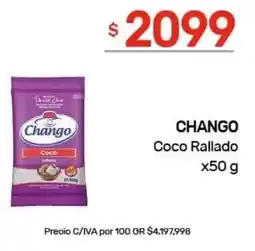 Nini Mayorista Chango coco ralladov oferta