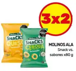 Nini Mayorista Molinos ala snack vs. sabores oferta