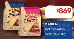 Nini Mayorista Manieri tost.mesa/dce/ salv/s/sal oferta