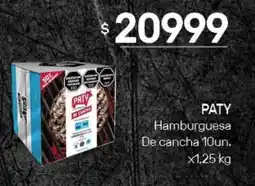 Nini Mayorista Paty hamburguesa de cancha oferta