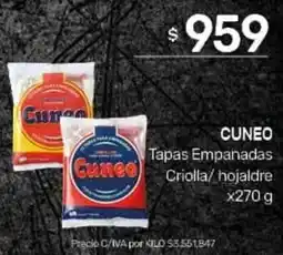 Nini Mayorista Cuneo tapas empanadas criolla/ hojaldre oferta