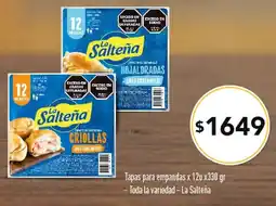 Nini Mayorista La salteña tapas para empandas oferta